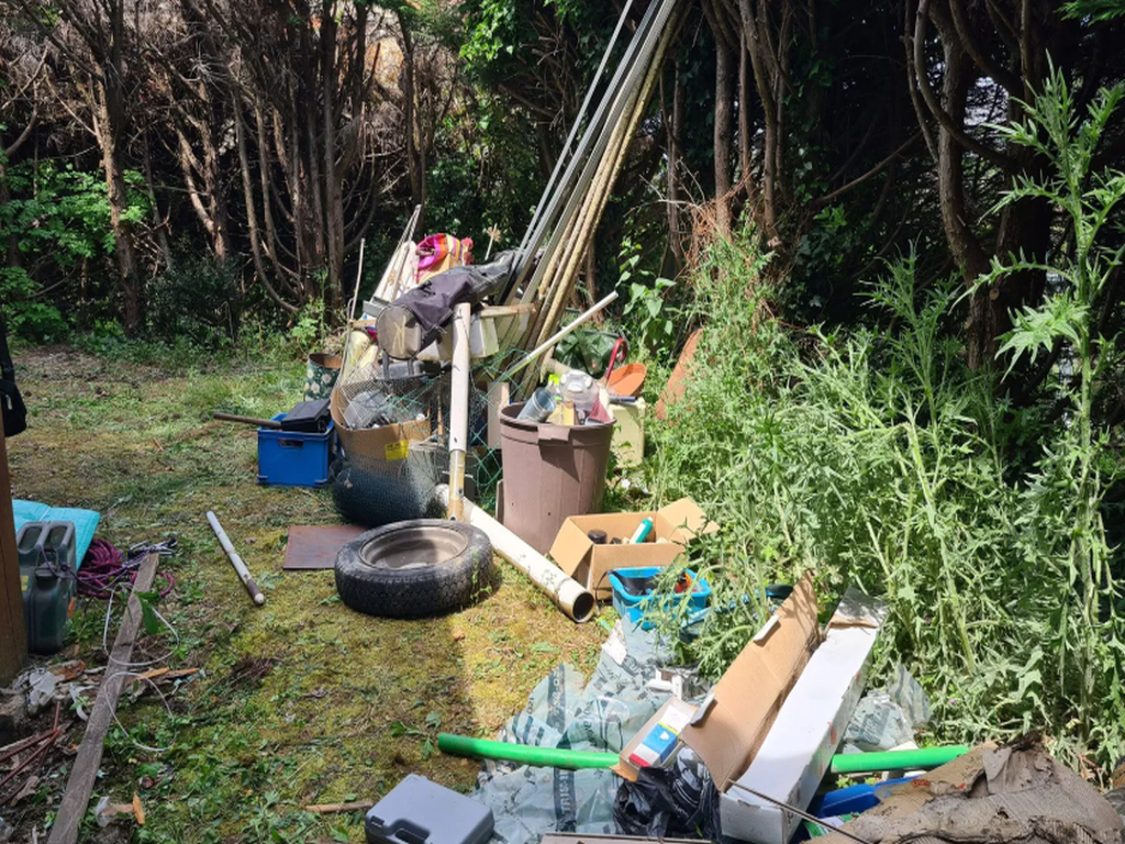 enlèvement débris de terrain débarras io